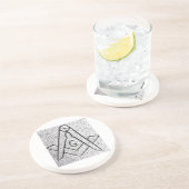 Masonisch Onderzetter (Zijkant)