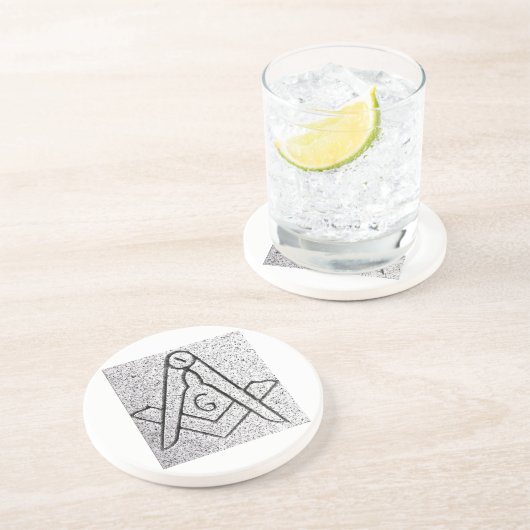 Masonisch Onderzetter (Zijkant)