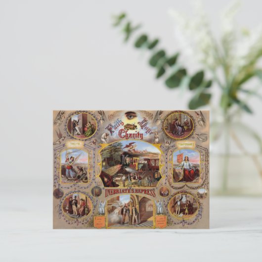 Masonisch Poster Briefkaart (Staand voorkant)