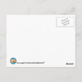 MASONISCH/SHRINERS EMBLEM BRIEFKAART (Achterkant)