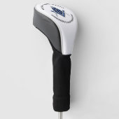 Masonische Golf Headcover Blauw (Schuin)