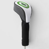 Masonische Golf Headcover Groen (Schuin)