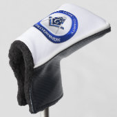 Masonische Golf Putter Hoes Golfheadcover (3/4 voorkant)