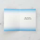 Masonische Kerstkaarten Vrijmetselaar Kerst Pengui Feestdagen Kaart (Binnen)