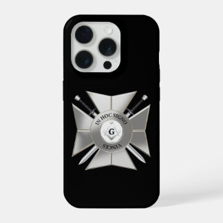 Masonische kruis iPhone 15 pro case