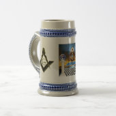 Masonische Mok (Voorkant links)