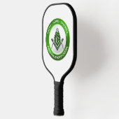 Masonische Pickleball Paddle Groen (Links)