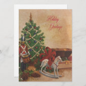 Masonische Vintage Kerstmis  Feestdagenkaart (Voorkant / Achterkant)