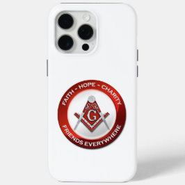 Masonistische iPhone Hoes Rood