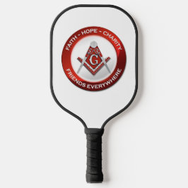 Masonistische Pickleball Paddle Rood