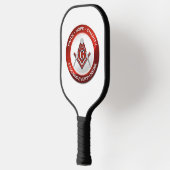 Masonistische Pickleball Paddle Rood (Links)