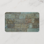 Masonry Brick, Block Custom Business Visitekaartje (Achterkant)