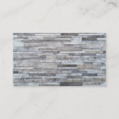 Masonry Brick, Block Stone Custom Visitekaartje (Achterkant)