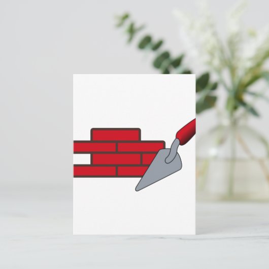 Masonry Logo Briefkaart (Staand voorkant)