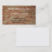 Masonry Visitekaartje (Voorkant / Achterkant)