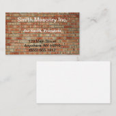 Masonry Visitekaartje (Voorkant / Achterkant)