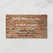 Masonry Visitekaartje (Voorkant)