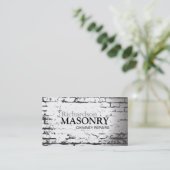 MASONRY VISITEKAARTJE (Staand voorkant)