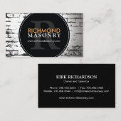 MASONRY VISITEKAARTJE (Voorkant / Achterkant)