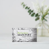 MASONRY VISITEKAARTJE (Staand voorkant)