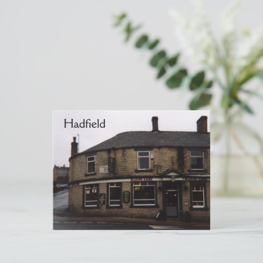 Mason's armen, Hadfield Briefkaart (Staand voorkant)