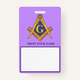 MASONS BADGE