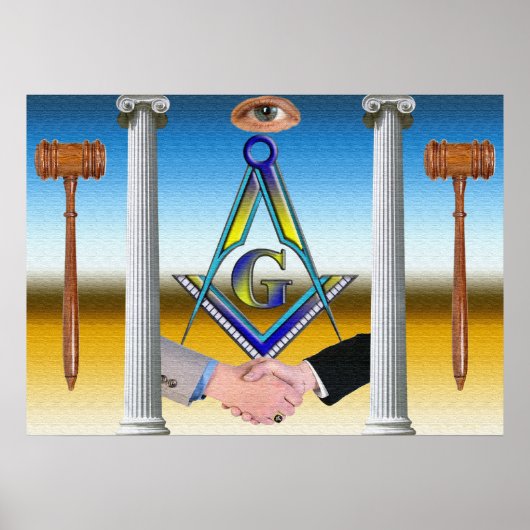 Masons. Broers Poster (Voorkant)