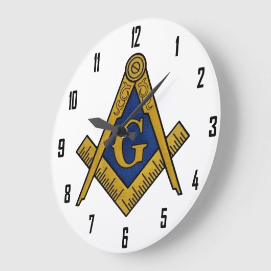 MASONS CLOCK GROTE KLOK (Hoek)