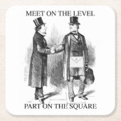 Masons Creed Kartonnen Onderzetters (Voorkant)