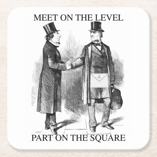 Masons Creed Kartonnen Onderzetters (Voorkant)