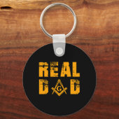 Masons Echte Vader Masonic Mason Vader's Onafhanke Sleutelhanger (Voorkant)