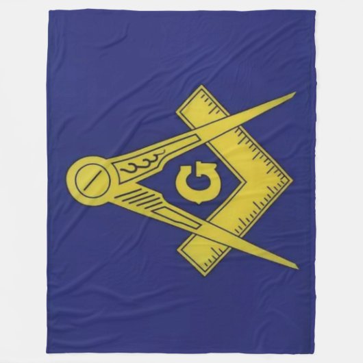 MASONS FLEECE DEKEN (Voorkant)