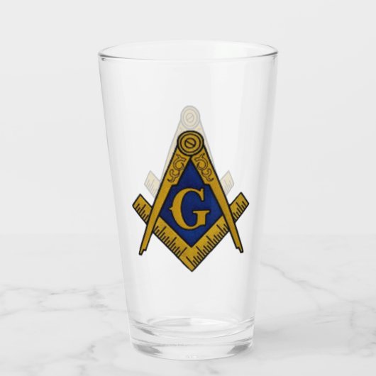 MASONS GLAS (Achterkant)