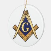 MASONS KERAMISCH ORNAMENT (Links)