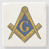 MASONS MARBLE STONE ONDERZETTER (Voorkant)