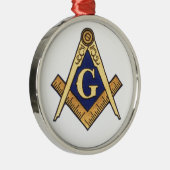 MASONS METALEN ORNAMENT (Rechts)