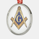 MASONS METALEN ORNAMENT (Links)