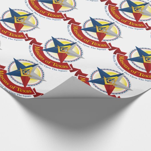 Masons of Texas Cadeaupapier (Hoek)