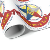 Masons of Texas Cadeaupapier (Rol Hoek)