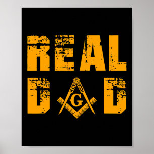 Masons Real Dad Masonic Mason Vader's Independenc Poster