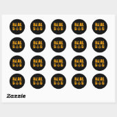 Masons Real Dad Masonic Mason Vader's Independenc Ronde Sticker (Vel)