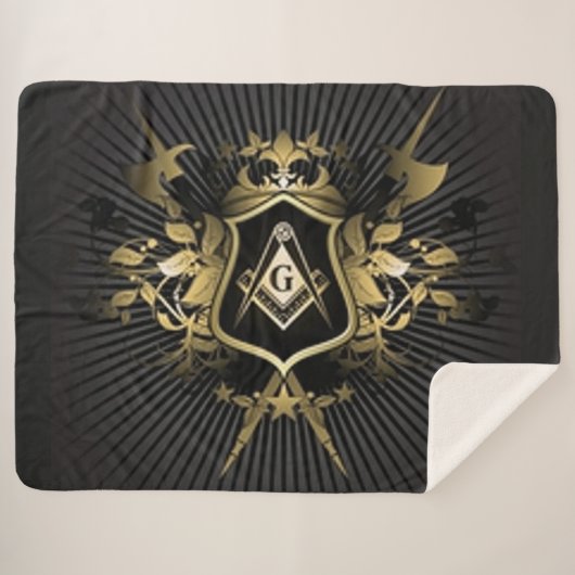 MASONS SHERPA DEKEN (Voorkant (horizontaal))