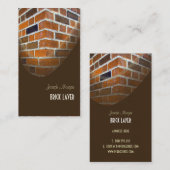 Masons, steenwerkers, visitekaartjes (Voorkant / Achterkant)