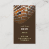 Masons, steenwerkers, visitekaartjes (Achterkant)