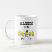 Masons zijn mijn pieppers koffiemok (Links)