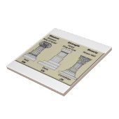 masonstaanders tegeltje (Zijkant)