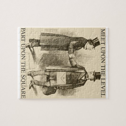 Masonvergadering Legpuzzel (Horizontaal)