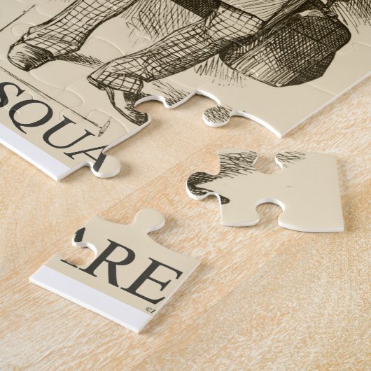 Masonvergadering Legpuzzel (Zijkant)