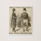 Masonvergadering Legpuzzel (Verticaal)