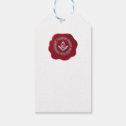 Masonwas Cadeaulabel (Achterkant)